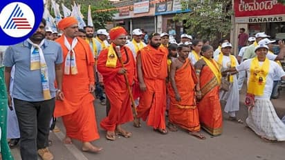 ವಿಜಯನಗರದಲ್ಲಿ ಗಮನಸೆಳೆದ ಯೋಗರಥಯಾತ್ರೆ..!