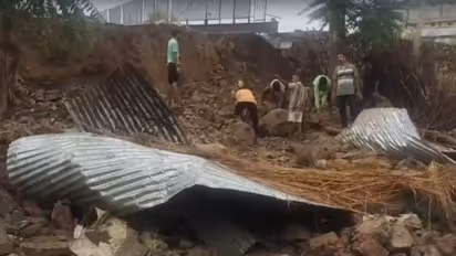 जयपुर में भारी बारिश से मकान की दीवार गिरी, दो बहनों की मौके पर मौत, कई मवेशी भी दबे