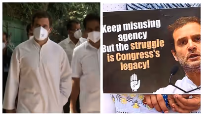 National Herald case; രാഹുല് ഗാന്ധി ചോദ്യം ചെയ്യലിനായി ഇഡിക്കു മുന്നില് ഹാജരായി, ഇന്ന് നിര്ണായകം