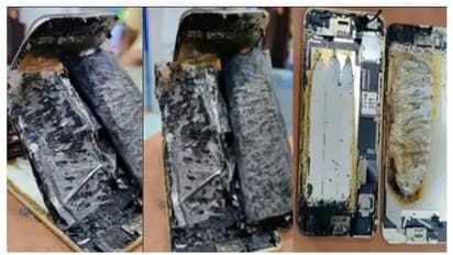 പോക്കറ്റില്‍ കിടന്ന ഐ ഫോണ്‍ ചൂടായി, പുറത്തെറിഞ്ഞപ്പോൾ പൊട്ടിത്തെറിച്ചു; യുവാവ് രക്ഷപ്പെട്ടത് തലനാരിഴക്ക് 