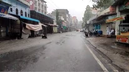 राजस्थान में आफत बनी बरसात: भारी बारिश के कारण सड़कें बनी दरिया, रास्ते बने तालाब , पहाड़ों से बहे झरने