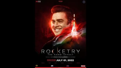 மாஸ் லுக்கில் மாதவன்... 'ராக்கெட்ரி: தி நம்பி எஃபெக்ட்' -ன் புதிய போஸ்டர்!