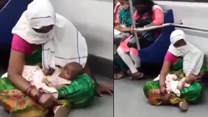 'ആരും സീറ്റ് നല്‍കിയില്ല?'; വിവാദമായി മെട്രോ യാത്രക്കാരിയുടെ വീഡിയോ