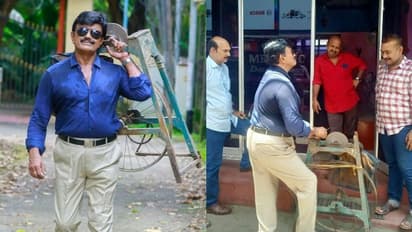 'കത്തി രാകാനുണ്ടോ' എന്ന് ചോദിച്ച് ഭീമന് രഘു; തമ്മനത്തുകാര്ക്ക് സര്പ്രൈസുമായി താരം