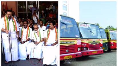 KSRTC ശമ്പള പ്രതിസന്ധി; 'മോദിയെ വെല്ലുന്ന തൊഴിലാളി വിരുദ്ധനാണ് പിണറായി' :എം എം ഹസ്സന്