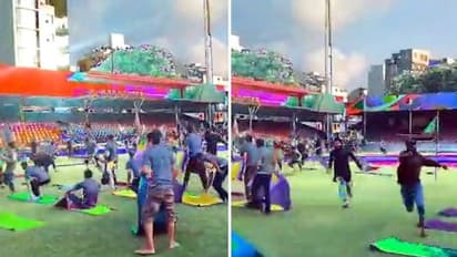 Watch: Islamic extremists disrupt Yoga Day event in Maldives