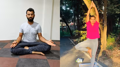 Yoga Day 2022: ಉತ್ಸಾಹದಿಂದ ಯೋಗ ದಿನಾಚರಣೆಯನ್ನು ಆಚರಿಸಿದ ಕ್ರೀಡಾತಾರೆಯರು