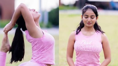 నడుమును విల్లులా వంచి హాట్ యోగా ఫోజులతో కిక్ ఇస్తున్న అనన్య.. వకీల్ సాబ్ బ్యూటీ గ్లామర్ సీక్రెట్ ఇదా!