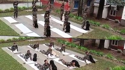 Watch: Army dogs’ adorable video while performing yoga will melt your heart
