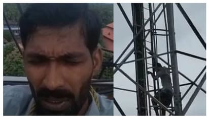 'പിണറായി വിജയൻ സാർ... പൊലീസ് ജീവിക്കാനനുവദിക്കുന്നില്ല'; മൊബൈൽ ടവറിൽ കയറി ആത്മാഹത്യ ഭീഷണി മുഴക്കി യുവാവ്