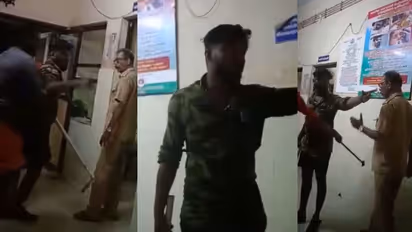 നീണ്ടകര താലൂക്കാശുപത്രിയിലെ നഴ്സിനേയും ഡോക്ടറേയും യുവാക്കൾ കമ്പിവടി കൊണ്ട് തല്ലി 