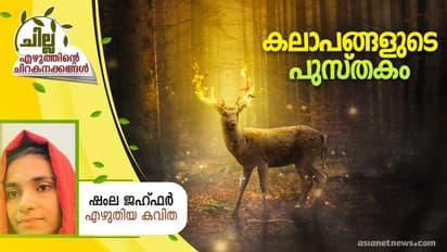 Malayalam Poem : കലാപങ്ങളുടെ പുസ്തകം, ഷംല ജഹ്ഫര് എഴുതിയ കവിത