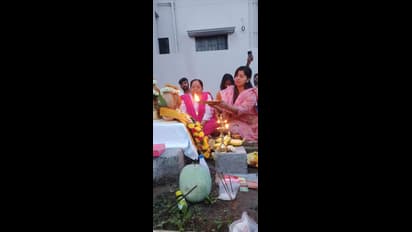 ಹೊಸ ಮನೆಗೆ ಭೂಮಿ ಪೂಜೆ ಮಾಡಿದ ಅನುಶ್ರೀ