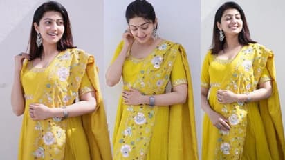 చుడీదార్ లో చూడముచ్చటగా ఉన్న ప్రణీతా సుభాష్.. అచ్చమైన తెలుగమ్మాయిలా ఆకర్షిస్తున్న పవన్  హీరోయిన్.. 