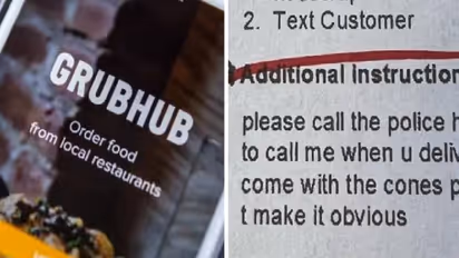 'വരുമ്പോൾ പൊലീസിനെ കൂട്ടുമോ?' ഫുഡ് ഡെലിവറി ആപ്പിൽ യുവതിയുടെ സന്ദേശം, രക്ഷപ്പെടുത്തി
