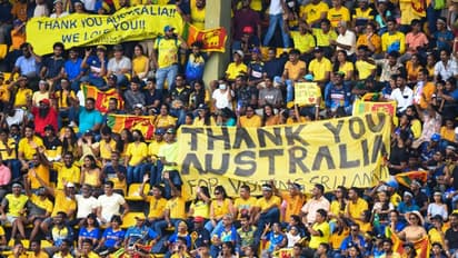 ఈ కష్టకాలంలో మమ్మల్ని కాస్త ఓదార్చారు.. థాంక్యూ..! ఏం చెప్పగలం మీకు ఇంతకన్నా.. ఆసీస్ కు లంకేయుల కృతజ్ఞతలు