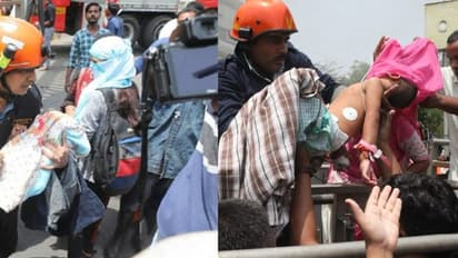 ಮಕ್ಕಳ ಆಸ್ಪತ್ರೆಗೆ ಬೆಂಕಿ: 13 ಕಂದಮ್ಮಗಳ ರಕ್ಷಣೆ, ಶಿಶುಗಳನ್ನು ಎತ್ತಿಕೊಂಡು ಓಡಿದ ಪೋಷಕರು