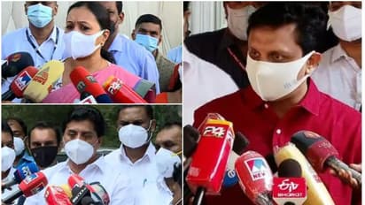 പ്രതിഷേധം മന്ത്രിമാർക്കെതിരെയും; വീണക്കും റോഷിക്കും പിന്നാലെ റിയാസിനും കരിങ്കൊടി, മഹിളാ പ്രവർത്തക കസ്റ്റഡിയിൽ