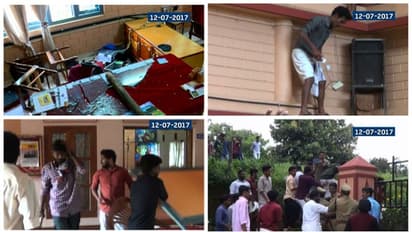 എംപി ഓഫിസ് ആക്രമണ കേസിലെ ചിലർ  കോളജ് തകർത്ത കേസിലും പ്രതികൾ; നഷ്ടപരിഹാരം നൽകണണെന്ന കോടതിവിധിയും നടപ്പായില്ല