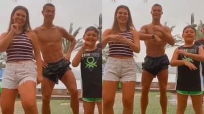 ক্রিশ্চিয়ানো রোনাল্ডোর ঠুমকা, নাচ দেখে কাবু নেটিজেনরা, দেখুন ভাইরাল ভিডিও