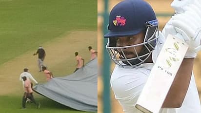 గ్రౌండ్మెన్కి సాయం చేసి, అంపైర్లతో గొడవ పడి... రంజీ ట్రోఫీ ఫైనల్లో ముంబై కెప్టెన్ పృథ్వీ షా...