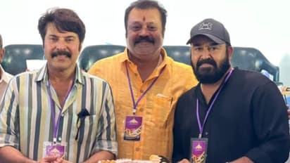  മലയാളത്തിന്റെ താരരാജാക്കന്മാർ ഒരു ഫ്രെയിമിൽ; അപൂര്‍വ്വ നിമിഷമെന്ന് ആരാധകര്‍