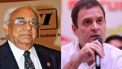 సెయిల్ మాజీ చైర్మన్ పద్మవిభూషన్ వి. కృష్ణమూర్తి మృతి.. రాహుల్ గాంధీ సంతాపం...