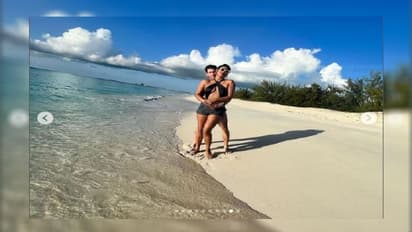 ಮತ್ತೆ ಬಿಕಿನಿಯಲ್ಲಿ ಮಿಂಚಿದ ಪ್ರಿಯಾಂಕಾ; ನಿಕ್ ಜೋನಸ್ ಜೊತೆ ಬೀಚ್‌ನಲ್ಲಿ ಮಸ್ತ್ ಮಜಾ