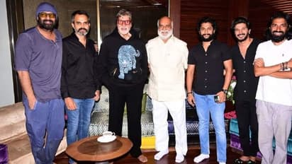 Project K: ఒకే ఫ్రేమ్ లో ప్రభాస్, అమితాబ్, నాని, దుల్కర్ సల్మాన్..ఫోటో వైరల్, విశేషం ఏంటంటే.. 