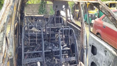 जयपुर में दर्दनाक हादसा: कार में लगी इतनी भयानक आग की सिर्फ टायर ही बचे, ऐसा जला MBBS स्टूडेंट-राख की ही बची