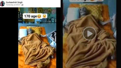 കുട്ടിയെ അനുഗ്രഹിക്കുന്ന 170 വയസുള്ള സന്യാസി !; വൈറലായി വീഡിയോ, സത്യം ഇതാണ്...