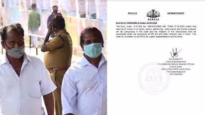 സംസ്ഥാനത്ത് വീണ്ടും മാസ്ക് നിർബന്ധമാക്കി, പൊതുസ്ഥലങ്ങളിലും വാഹനങ്ങളിലും മാസ്ക് ധരിച്ചില്ലെങ്കിൽ കേസ്