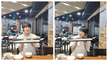 BTS உறுப்பினர் ஜின் தோசை சாப்பிடுகிறாரா? 8 மில்லியனை தொட்ட இன்ஸ்டா போஸ்ட்!