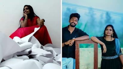 ಸಿಟ್ಟಿಗೆದ್ದ ತಮ್ಮನ ಸಂತೈಸಲು  434 ಮೀ. ಉದ್ದದ 5 ಪತ್ರ ಬರೆದ ಅಕ್ಕ