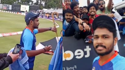 IRE vs IND : മലയാളിപ്പട പൊതിഞ്ഞു, അയർലന്ഡില് താരമായി സഞ്ജു സാംസണ്; വീഡിയോയും ചിത്രങ്ങളും വൈറല്