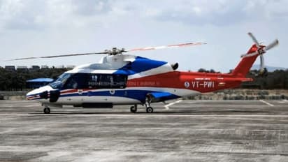 ഒഎൻജിസി ഹെലികോപ്റ്റർ കടലിൽ ഇടിച്ചിറക്കി, 6 പേരെ രക്ഷപ്പെടുത്തി