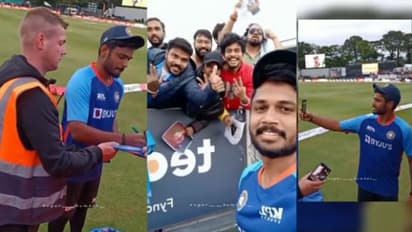 సంజూకు ఐర్లాండ్ లో ఫాలోయింగ్ మామూలుగా లేదుగా.. ఎక్కడికెళ్లినా వదలని ఫ్యాన్స్