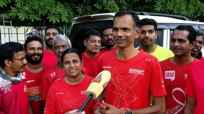 റിട്ടയർമെന്റ് വ്യത്യസ്തമാക്കാൻ നളിനാക്ഷൻ, നാളെ കൊച്ചിയിൽ നിന്ന് കോഴിക്കോട്ടേക്ക് മാരത്തൺ നടത്തും