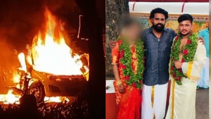 യുവാവിനെ മർദ്ദിച്ച് കാർ കത്തിച്ച സംഭവം, 3 പേർ അറസ്റ്റിൽ