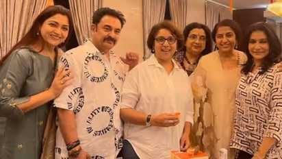 'അതു ഒരു അഭിനയ പിസാസ്'; രേവതിക്ക് സ്വീകരണമൊരുക്കി സുഹൃത്തുക്കൾ