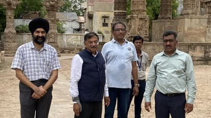 राष्ट्रीय स्मारक प्राधिकरण की टीम ने किया रूद्र महालय मंदिर का दौरा, बनाया जाएगा डिजिटल रिकार्ड