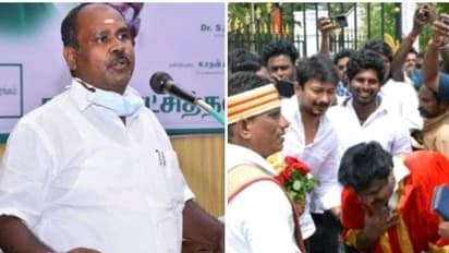மேயர் அங்கியோடு உதய் காலில் விழுவதுதான் திராவிட மாடலா? திமுகவின் சட்டையை பிடித்து உலுக்கும் ஆர்.பி.உதயகுமார்