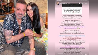 शादी में Sex नहीं है तो आपका पार्टनर दे रहा धोखा, संजय दत्त की बेटी ने कमेंट पढ़ दिया ये जवाब