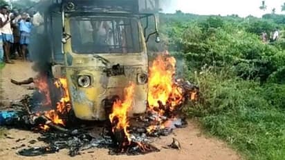 Andhra Pradesh: ஆந்திராவில் ஆட்டோ மீது மின் கம்பி விழுந்து விபத்து..! 8 பேர் உடல் கருகி பலி