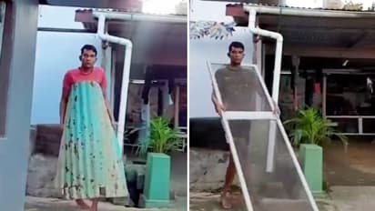 Watch: Tiktoker recreates fashion shows with hilarious twists