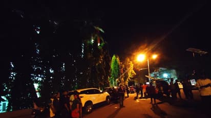 AKG Center: എകെജി സെന്‍റര്‍ ബോംബേറ്; പ്രകോപനത്തിന് സാധ്യത, സുരക്ഷ ശക്തമാക്കി പൊലീസ്; രാത്രി ദൃശ്യങ്ങള്‍ കാണാം