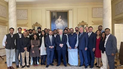 India Global Forum: బ్రిటన్ ప్రధాని బోరిస్ జాన్సన్ని కలిసిన కేంద్ర మంత్రి రాజీవ్ చంద్రశేఖర్ బృందం