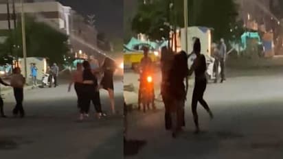 बॉयफ्रेंड के लिए भोपाल में दो लड़कियों ने सड़क पर किया ऐसा बवाल, देर रात बुलानी पड़ी पुलिस