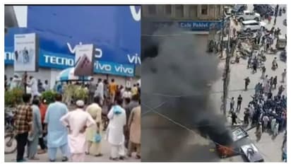 പ്രവാചക നിന്ദയാരോപിച്ച് പാകിസ്ഥാനിൽ സാംസങ്ങിന് നേരെ പ്രതിഷേധം; പരസ്യബോർഡുകൾ നശിപ്പിച്ചു -വീഡിയോ