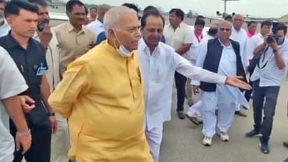 టీ కాంగ్రెస్లో యశ్వంత్ సిన్హా టూర్ రచ్చ.. ఎయిర్పోర్టుకు వీహెచ్.. సీఎల్పీని తప్పుపట్టిన జగ్గారెడ్డి